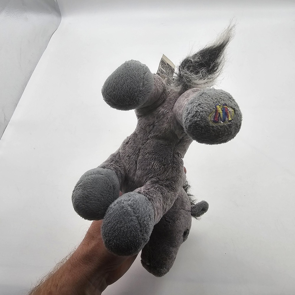 GANZ Webkinz Gray‎ Horse Plush Stuffed Animal Toy Small Black Mane Hooves - Picture 4 of 6